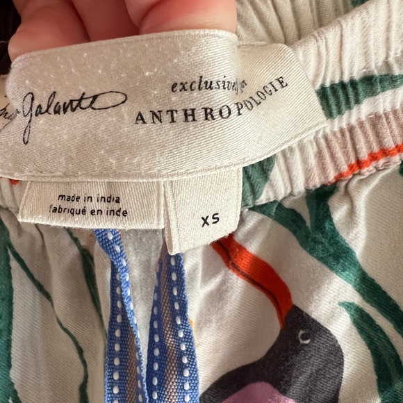 Megan Galante By Anthropologie Flannel Pajama Pants Size XS - Picture 10 of 10